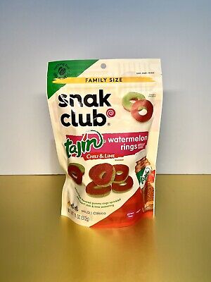 Snak Club Tajin Peach Rings 2.5Oz
