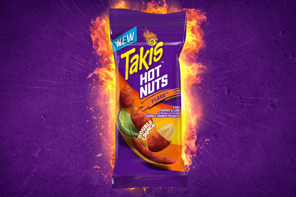 Takis Hot Nuts Flare 3.2Oz