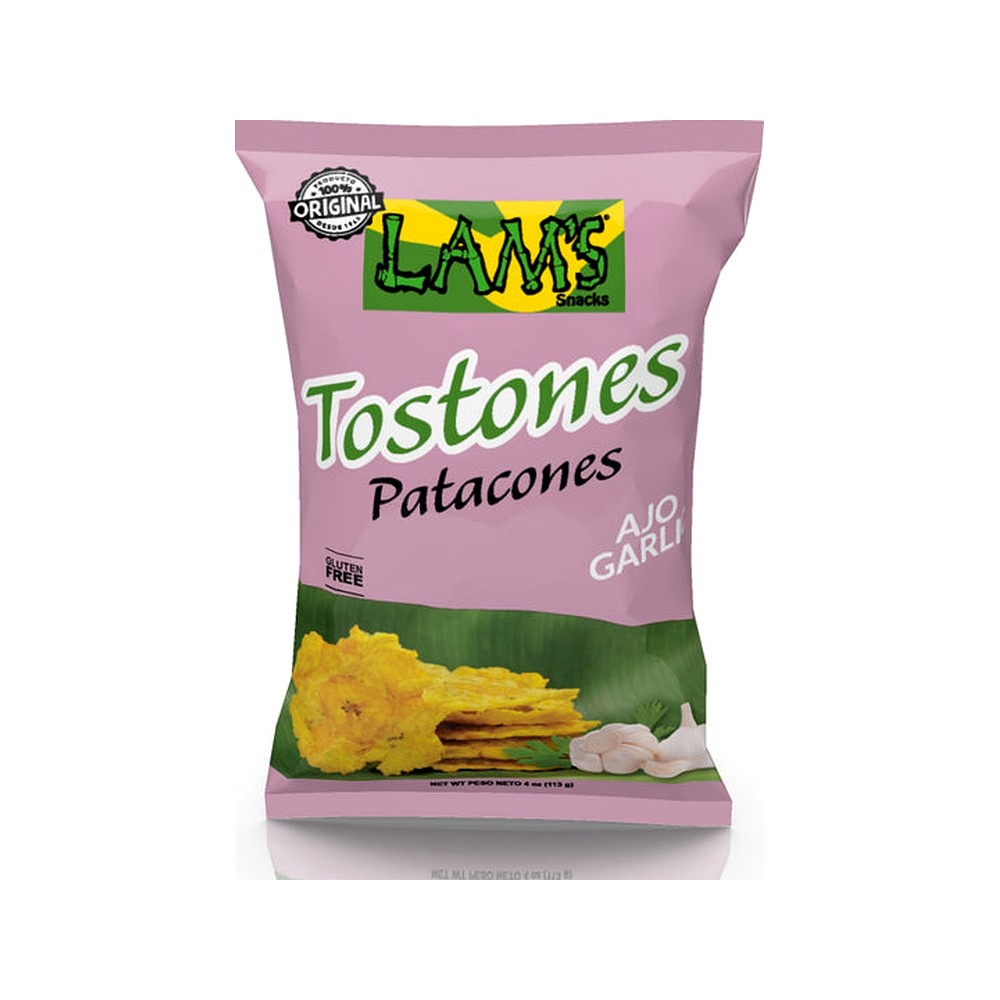 Tostones Lams Ajo 113Grs