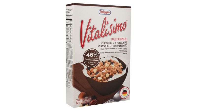 Vitalisimo Mult Choco Y Avellanas 450G