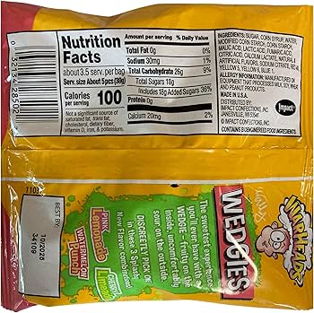 Warhead Wedgies 3.5Oz