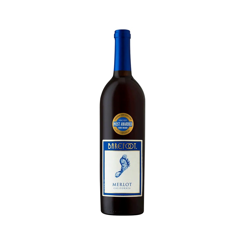 Barefoot Merlot 750Ml