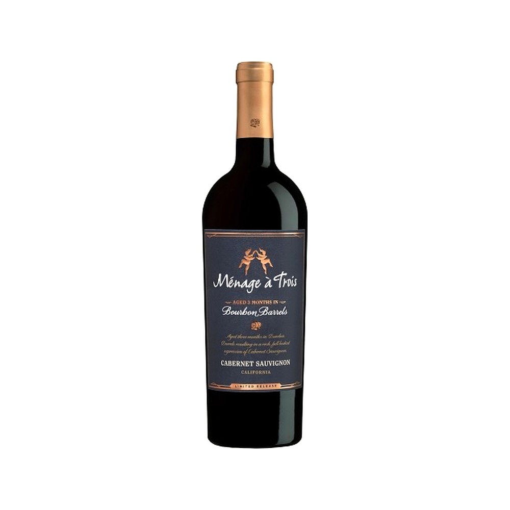 Menage A Trois Bourbon Barrels Cabernet Sauvigñon 750Ml