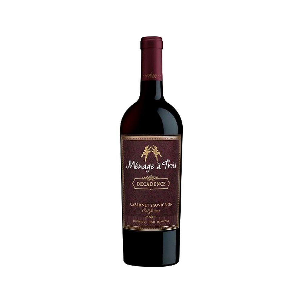 Menage A Trois Decadence Cabernet Sauvigñon 750Ml