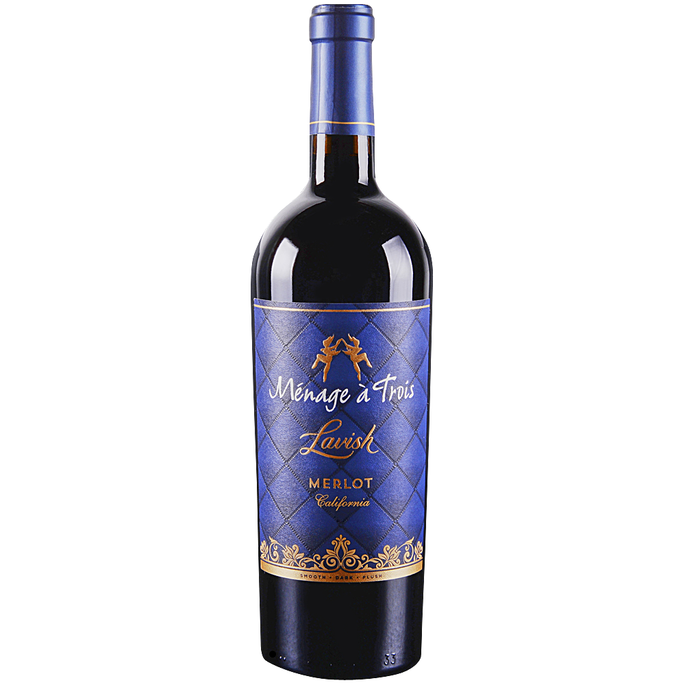 Menage A Trois Lavish Merlot 750Ml