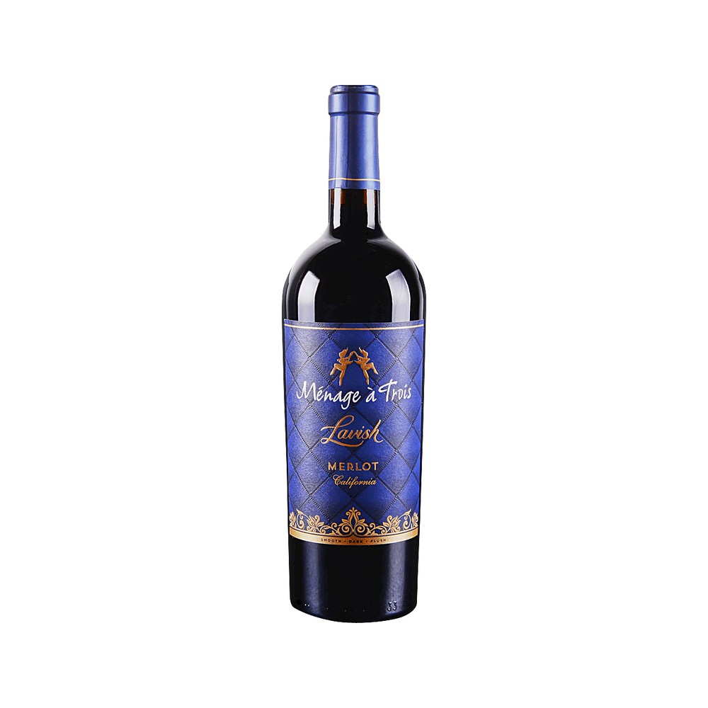 Menage A Trois Lavish Merlot 750Ml