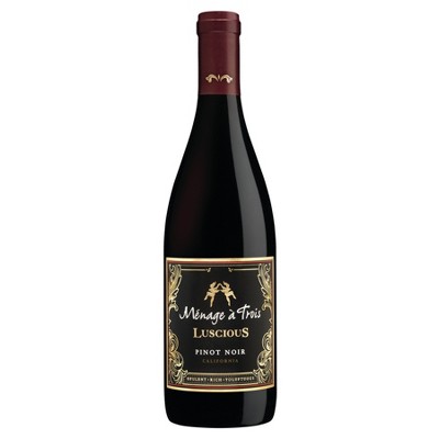 Menage A Trois Luscious Pinot Noir 750Ml