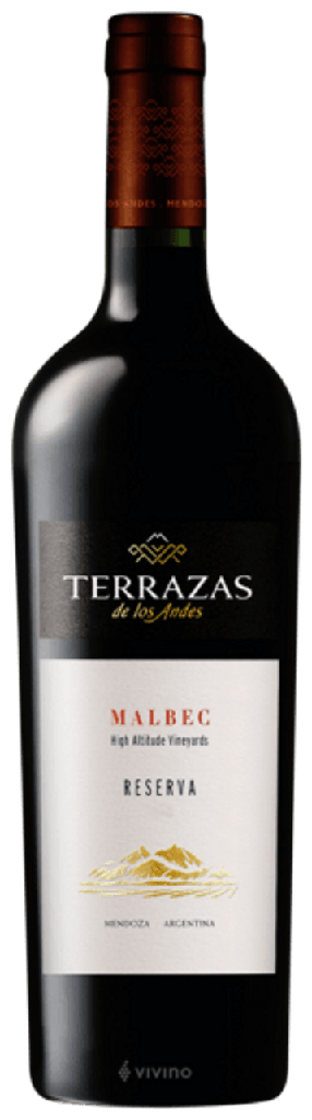 Terrazas De Los Andes Reserva Malbec 750Ml