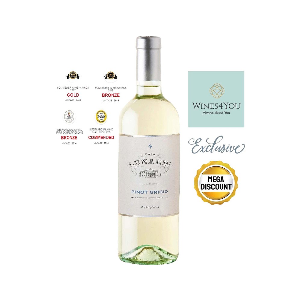 Lunardi Pinot Grigio Italy 1500Ml