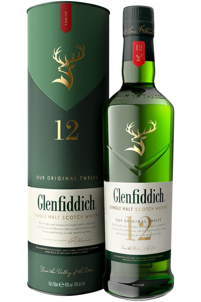 Glenfiddich 12 Años 750Ml