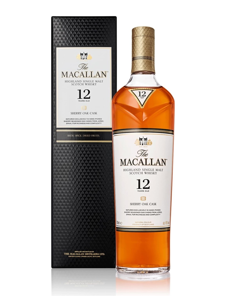 The Macallan 12 Años Sherry Oak 700Ml
