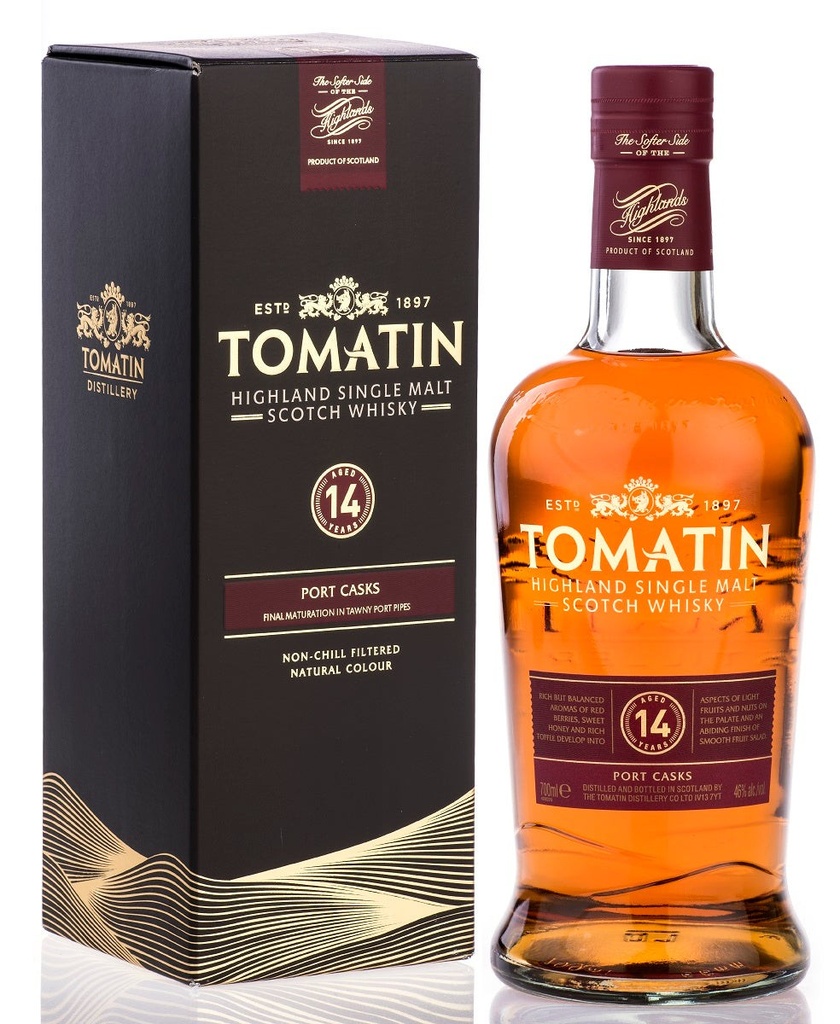 Tomatin 14 Años Port Casks 700Ml