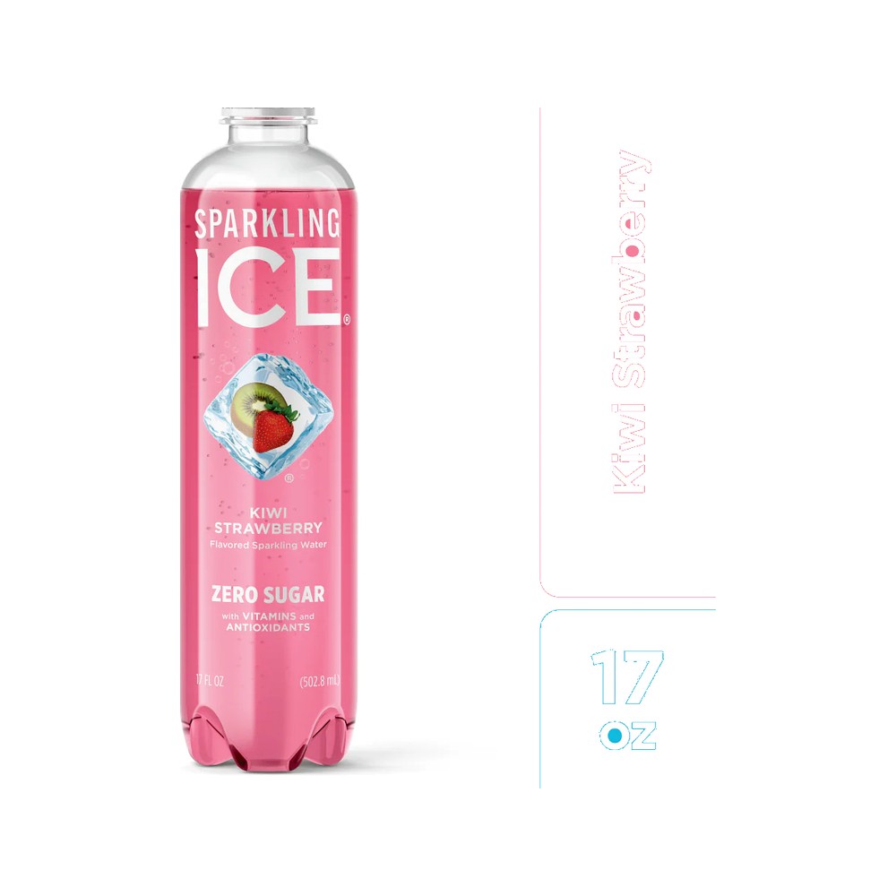 Sparkling Ice Kiwi Strawberry 17Oz 