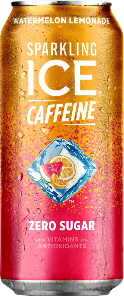 Sparkling Ice + Caffeine Watermelon Lemonade 16Oz LATA 