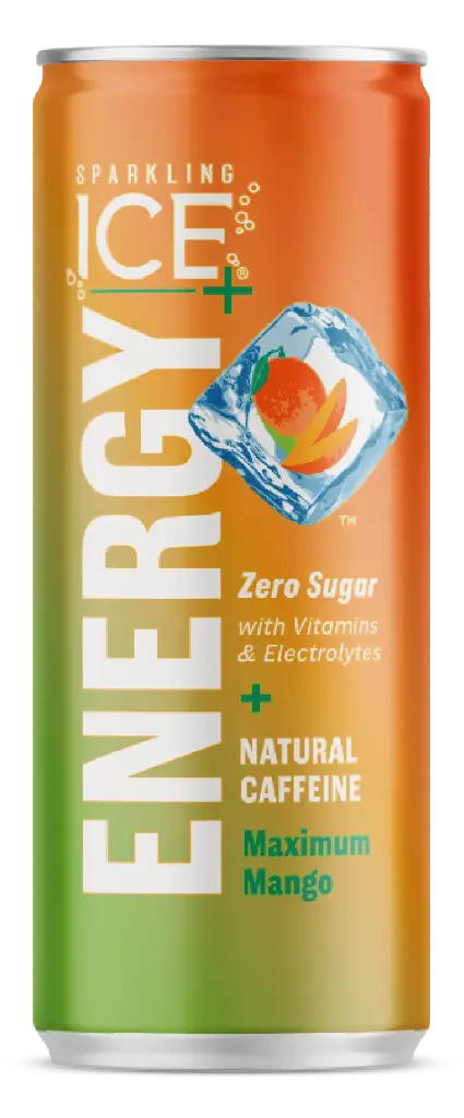 Sparkling Ice + Energy Maximum Mango 12Oz LATA  