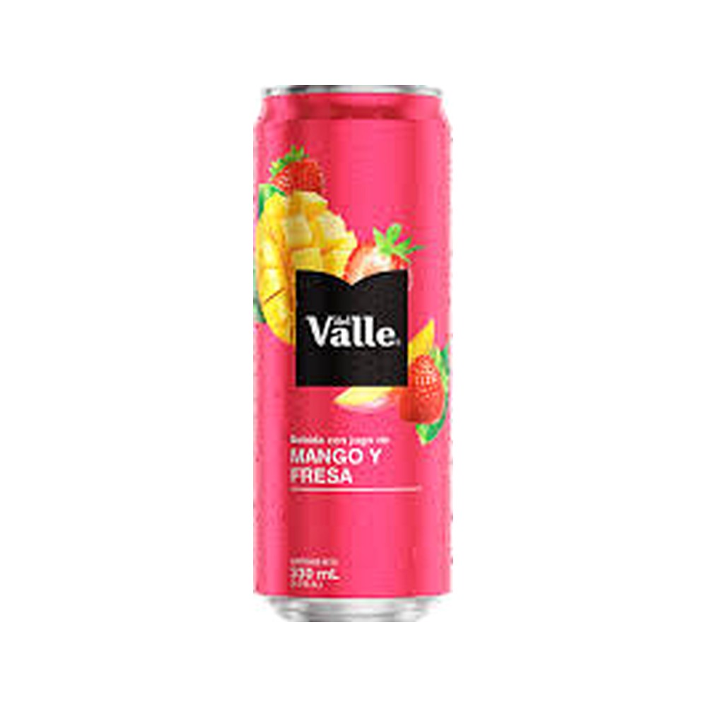 Del valle mango y fresa 330 ml lata
