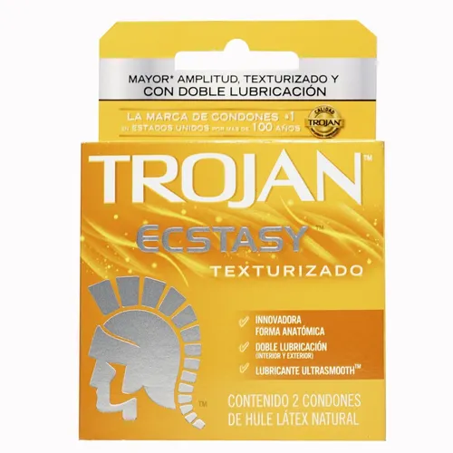 Trojan Ecstacy Texturizado(3*1)