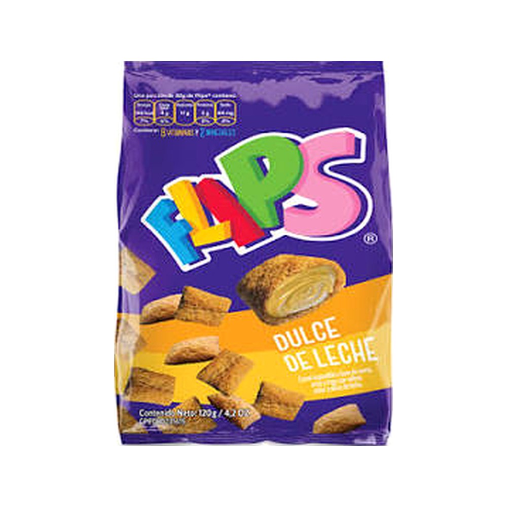 Flips Dulce De Leche 120G 