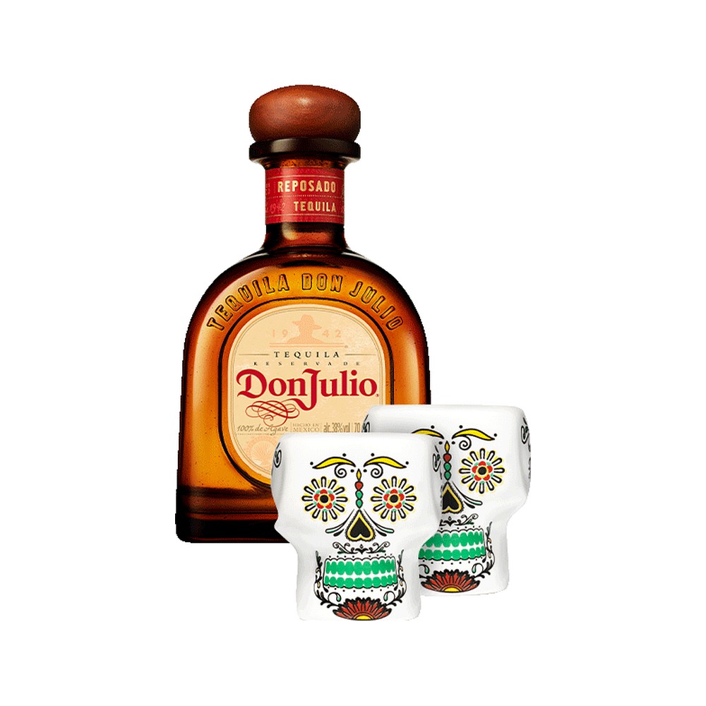Don Julio Reposado 750ML + Catrina 