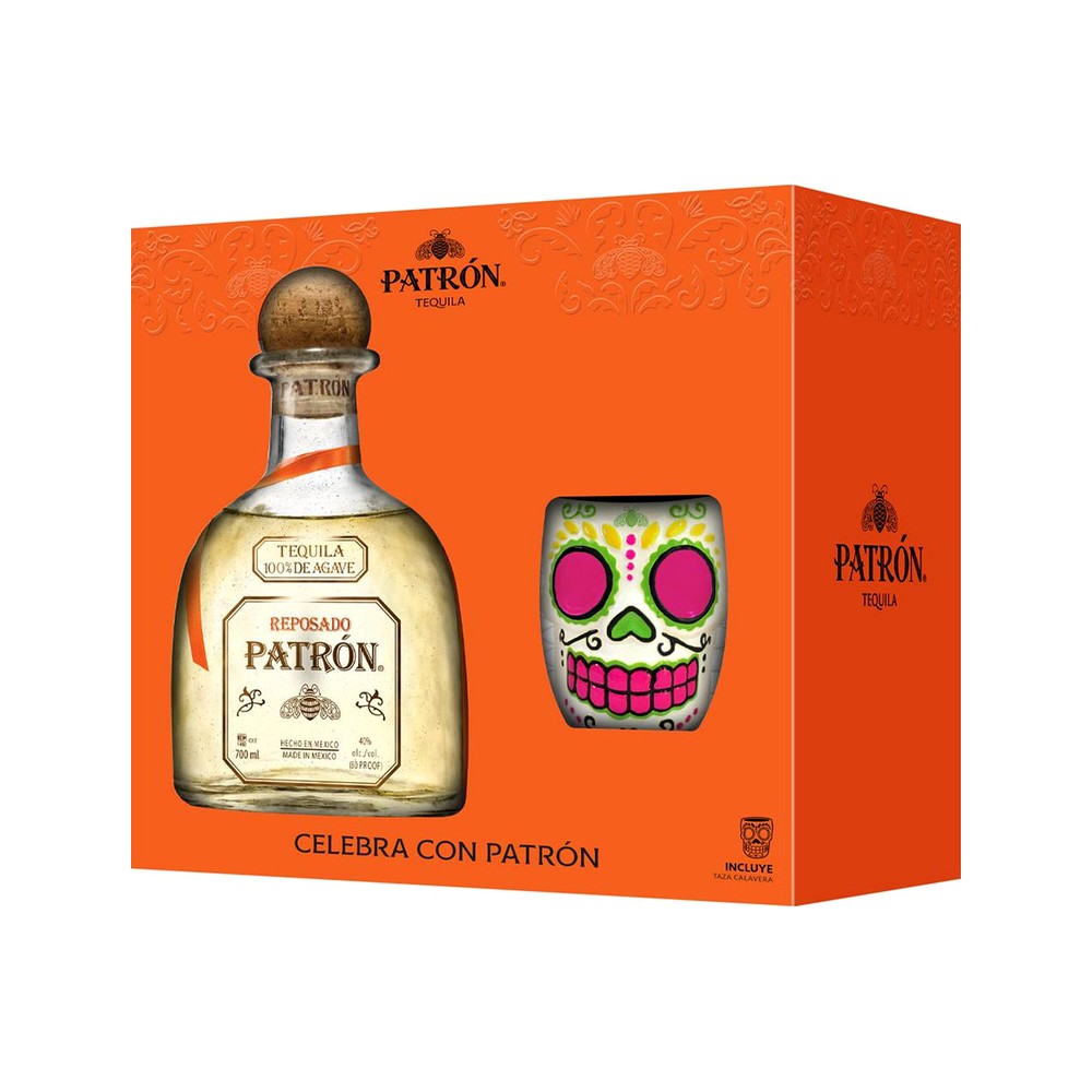 Patron Reposado 700Ml + Catrina(Gift Pack)