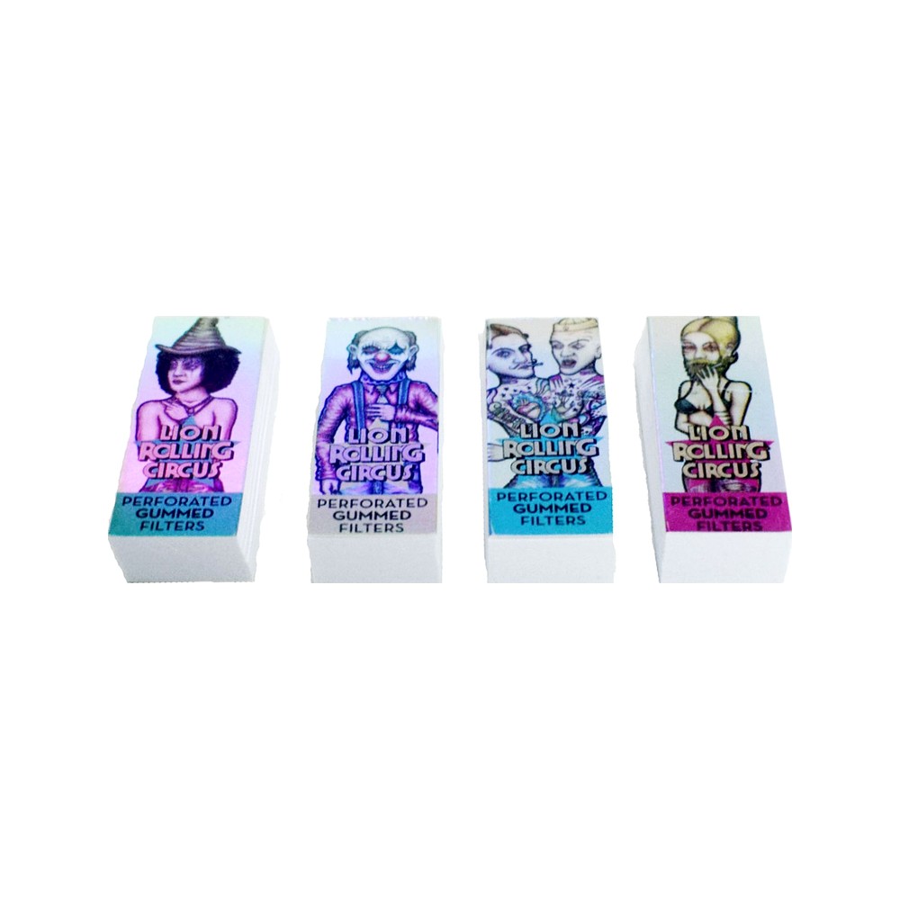 Lion Rolling Circus Filter Carton Silver Mini 