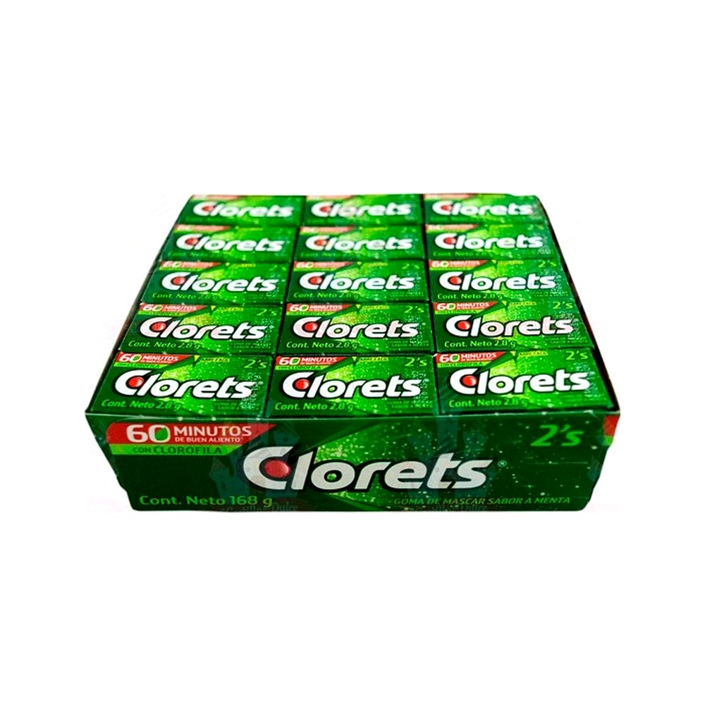 Clorets Verde 100 uds  