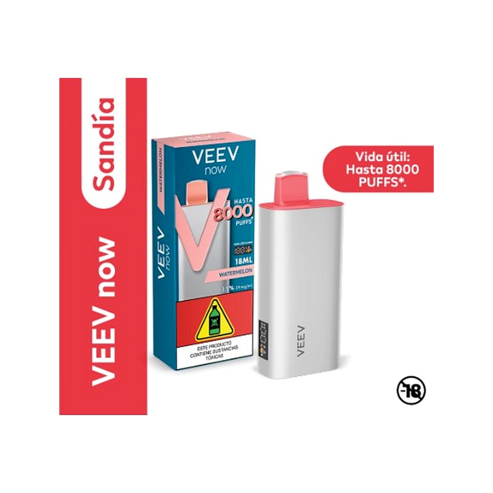 Veev Now Watermelon 8000 Puffs