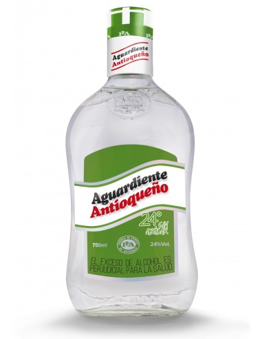 Aguardiente Antioqueno 24 Sin Azucar 750Ml