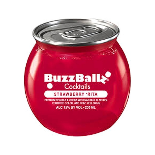 Buzzballz Strawberry Rita 200Ml