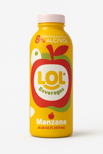 Lol Beverages Manzana 500Ml