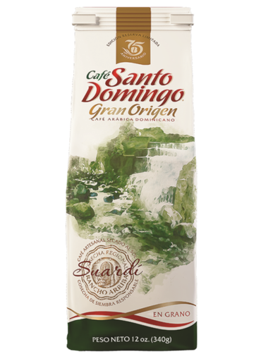 Cafe Santo Domingo Suardi En Granos 12Oz