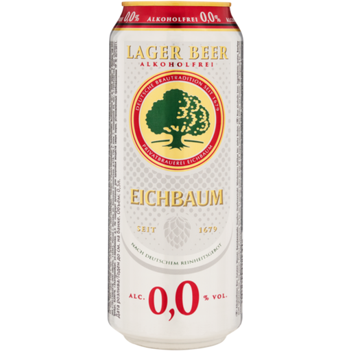 Eichbaum 0.0% Alc Lager Beer 500Ml