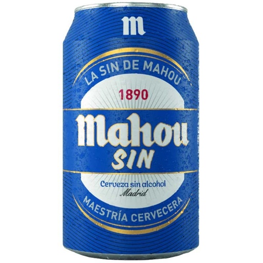 Mahou Sin Alcohol 330Ml LATA