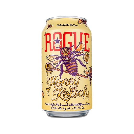 Rogue Farms Honey Kolsch 355Ml LATA