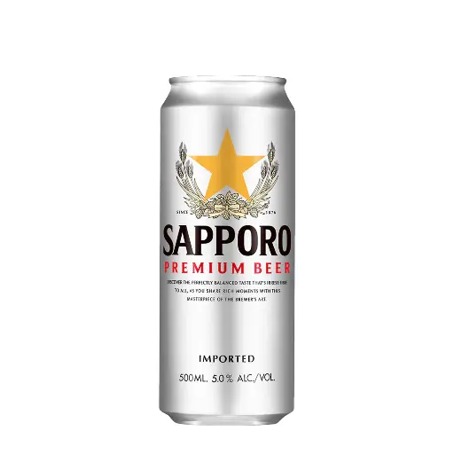 Sapporo White 500Ml