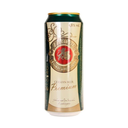 Zahringer Premium(Verde) 500Ml LATA