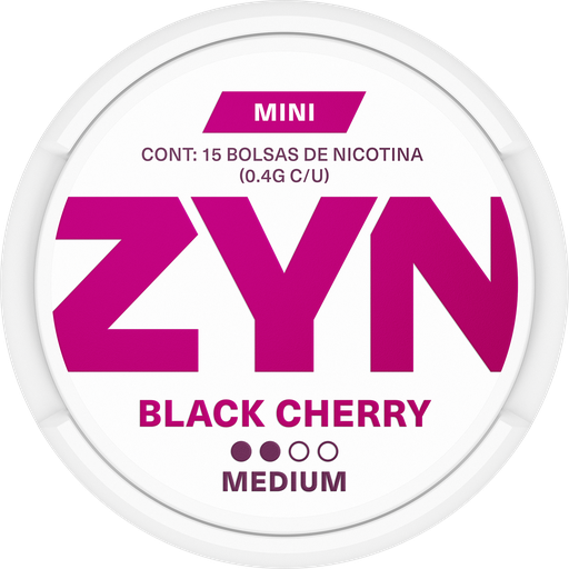 Zyn Black Black Cherry Medium 15Mini