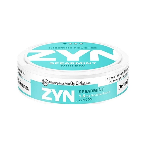 Zyn Spearmint Medium 15Mini