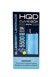 Hqd Cuvie Box 5500Puffs Blueberry Lemonade