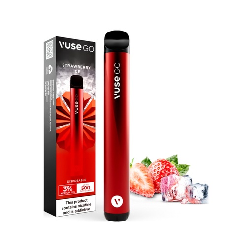 Vuse Go Strawberry Ice   500 Puffs