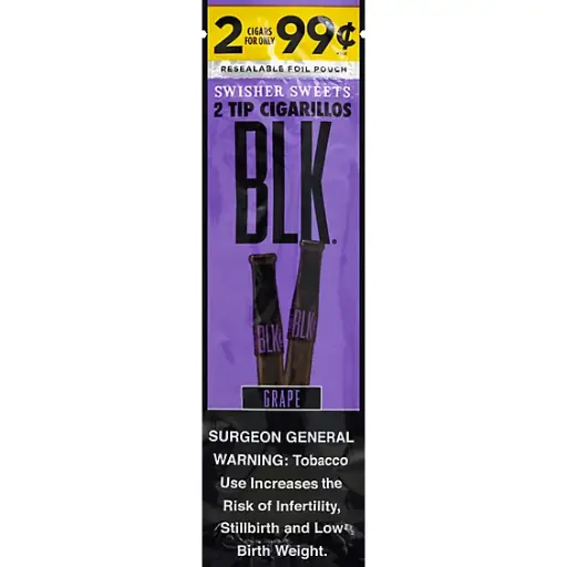 Swisher Sweets Grape Blk 2/1