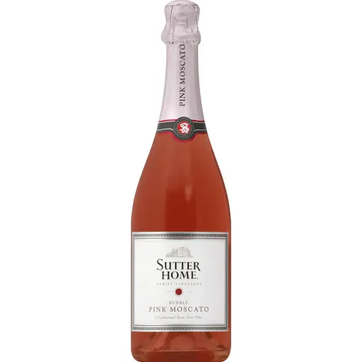 Sutter Home Pink Moscato Bubbly 750Ml