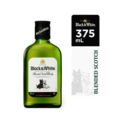 Black & White Blended Scotch 375Ml