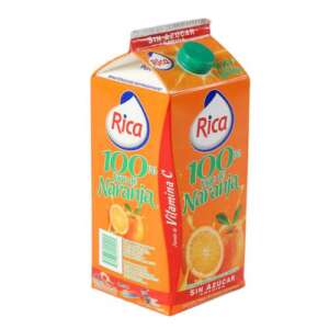 Jugo de Naranja Rica Con Azucar 1000Ml