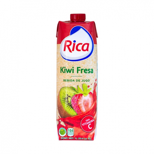 Jugo Rica Kiwi Fresa 1000Ml
