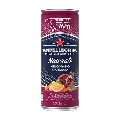 San Pellegrino Melograno & Arancia 330Ml LATA