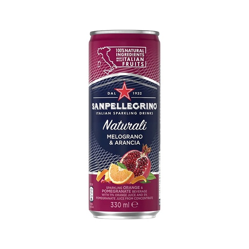 San Pellegrino Melograno & Arancia 330Ml LATA