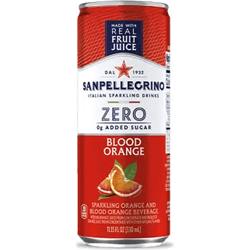 San Pellegrino Zero Blood Orange 330Ml LATA