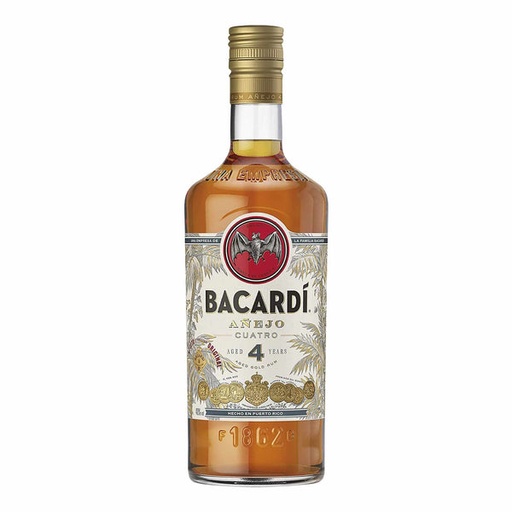 Bacardi Añejo Cuatro 700Ml