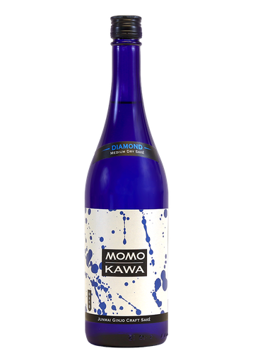 Momo Kawa Diamond Medium Dry Sake 750Ml
